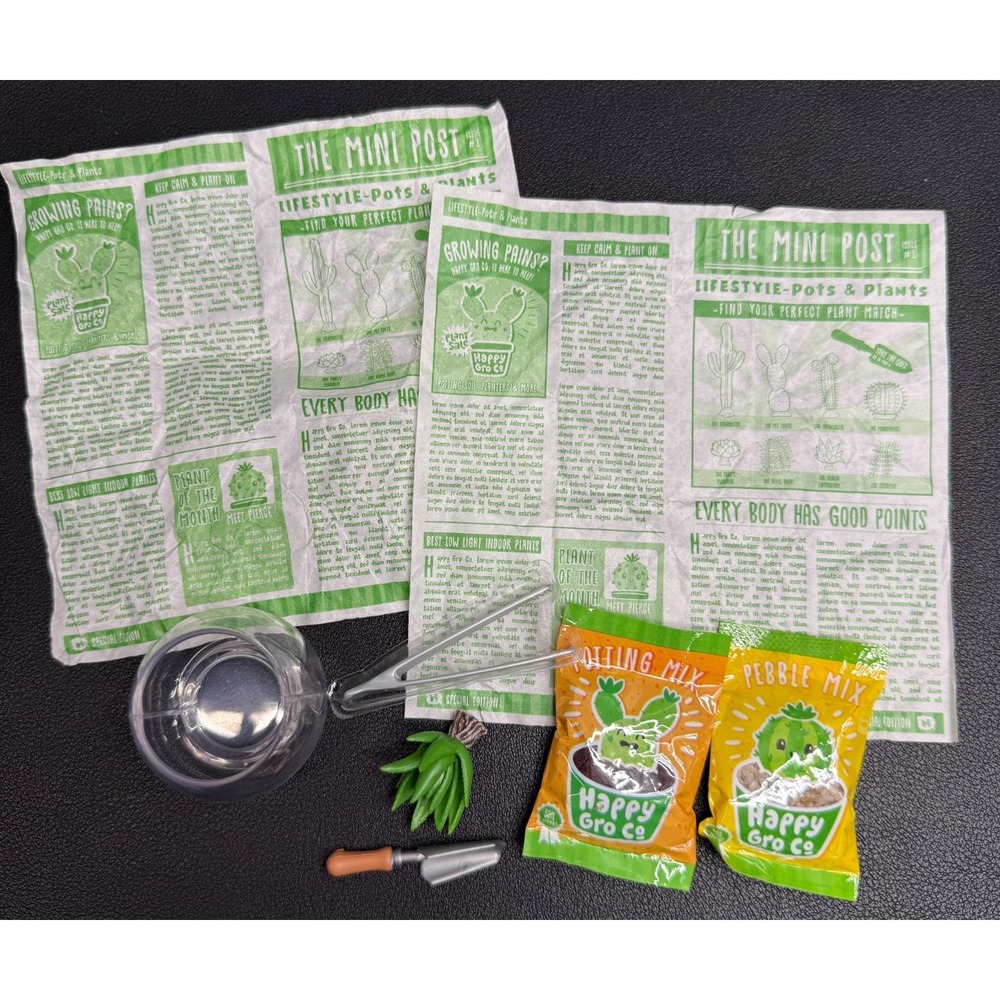 MGA Miniverse *Make it Mini Lifestyle Series 1* Aloe Vera Succulent - Picture 4 of 6